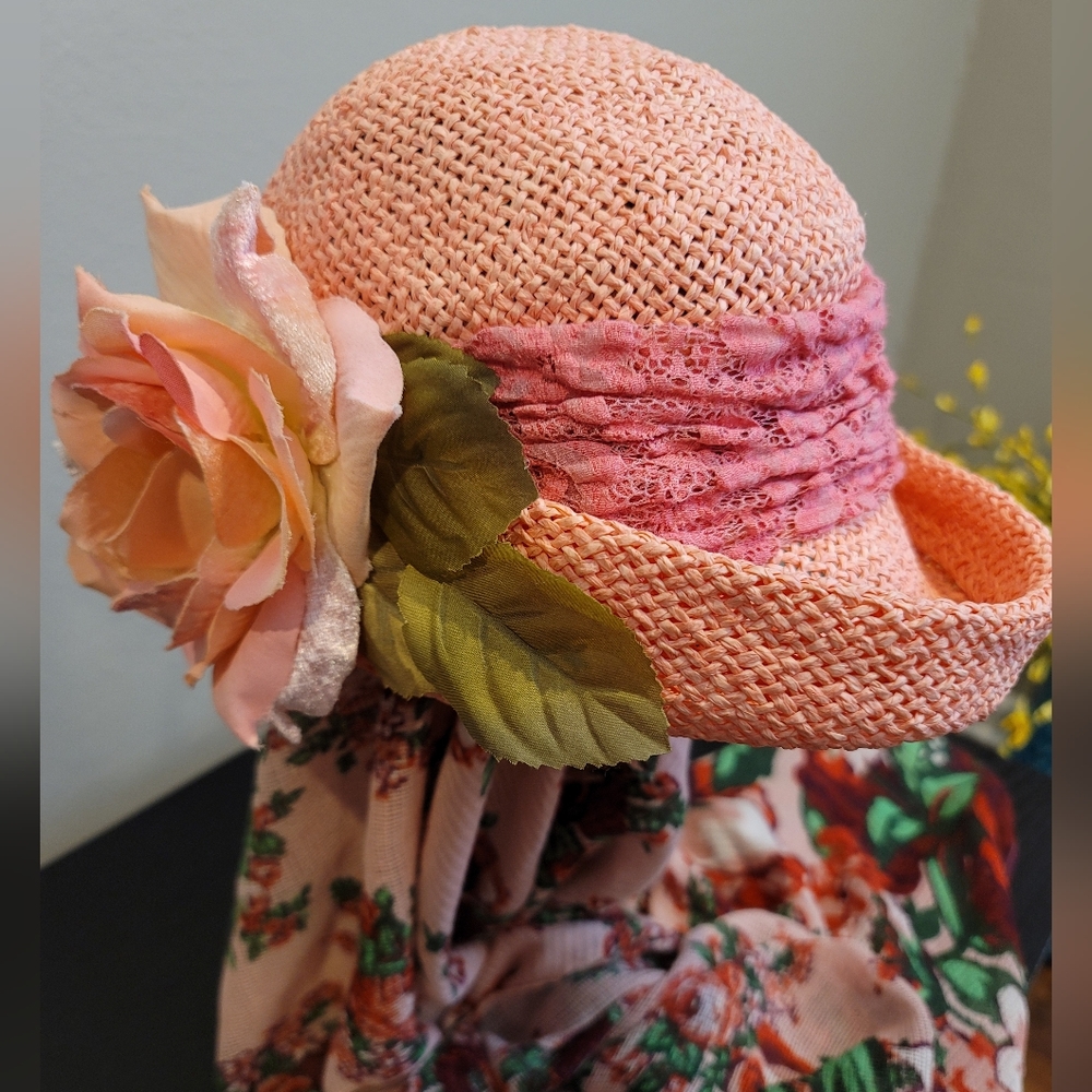 Vintage Woven Cloche